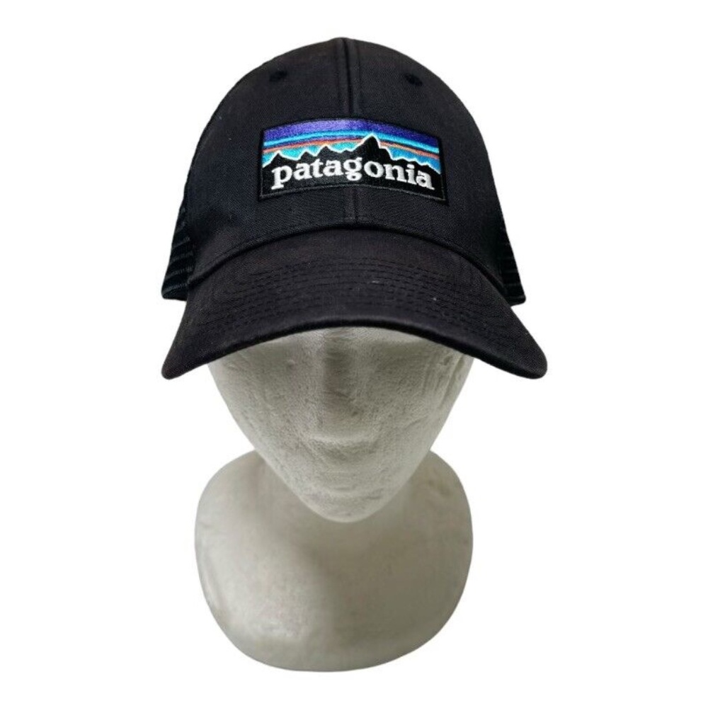 Patagonia Hat Snapback Trucker Cap Mens Black Outdoor Hiking Adult